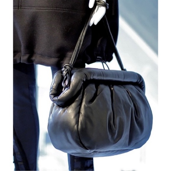 H&M Handbags - H&M  STUDIO COLLECTION BK  Lambs Leather X large size Shoulder Cross Body onHOLD